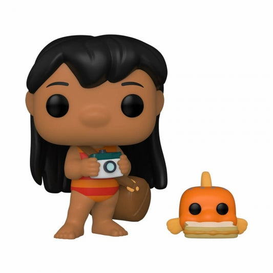 Funko Pop! Disney Lilo mit Pudge Vinylfigur