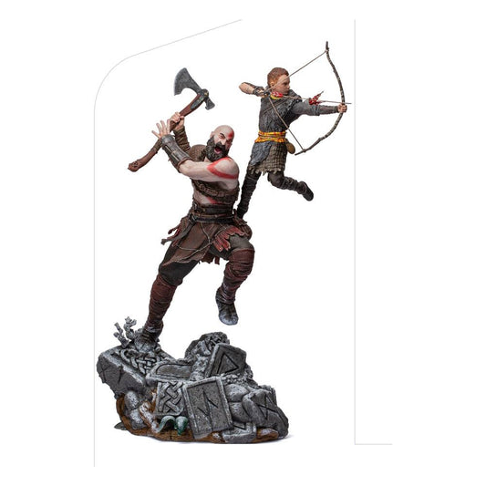 God of War BDS Art Scale Statue 1/10 Kratos & Atreus 34 cm