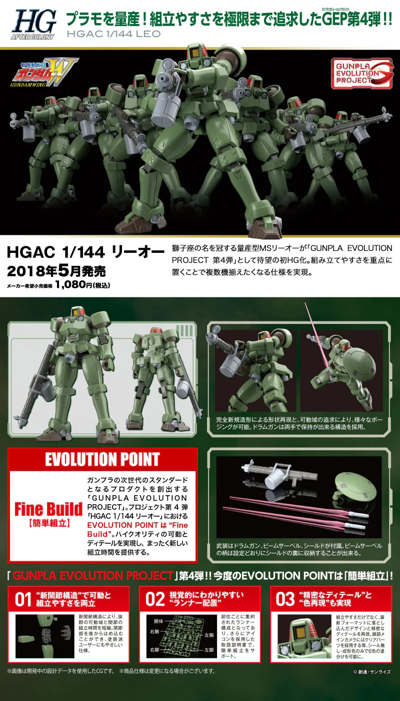 GUNDAM HGAC LEO 1/144