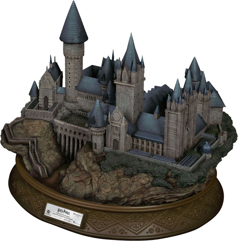 Harry Potter und der Stein der Weisen Meister-Statue Hogwarts-Schule für Hexerei und Zauberei 32 cm