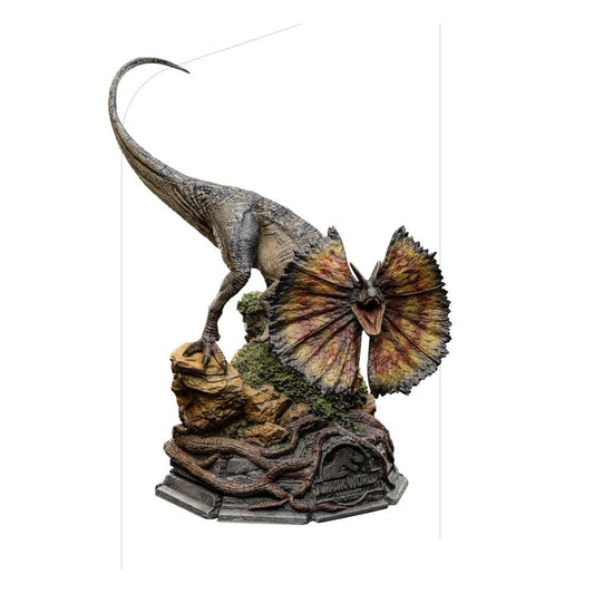 Jurassic World Dominion Art Scale Statue 1/10 Dilophosaurus 13 cm