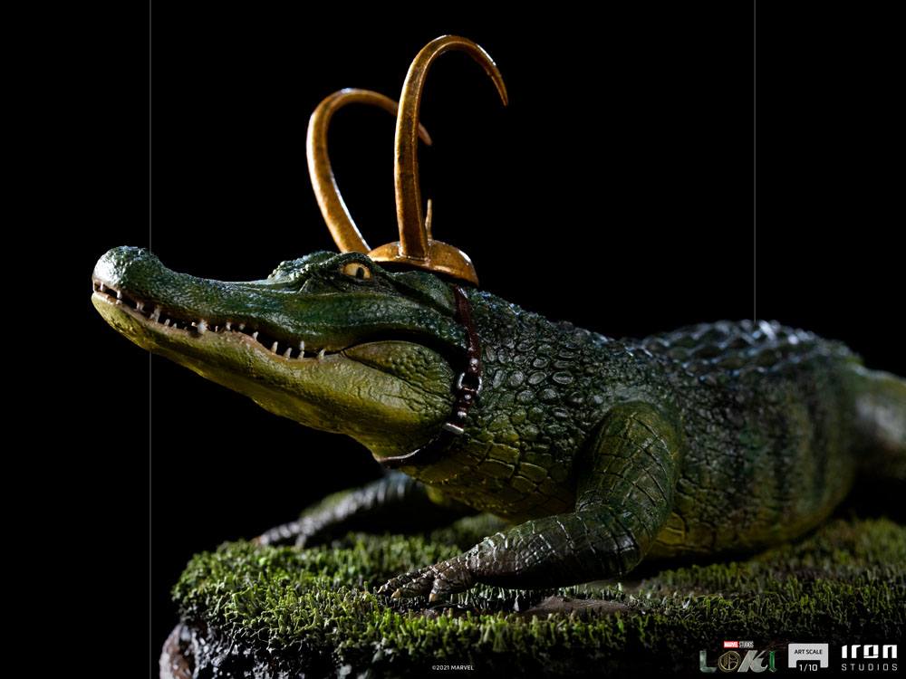 Loki Art Scale Statue 1/10 Alligator 15 cm