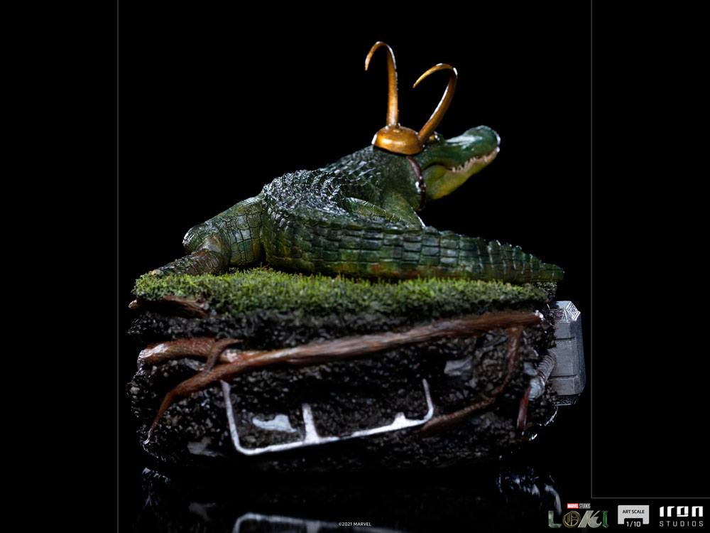 Loki Art Scale Statue 1/10 Alligator 15 cm