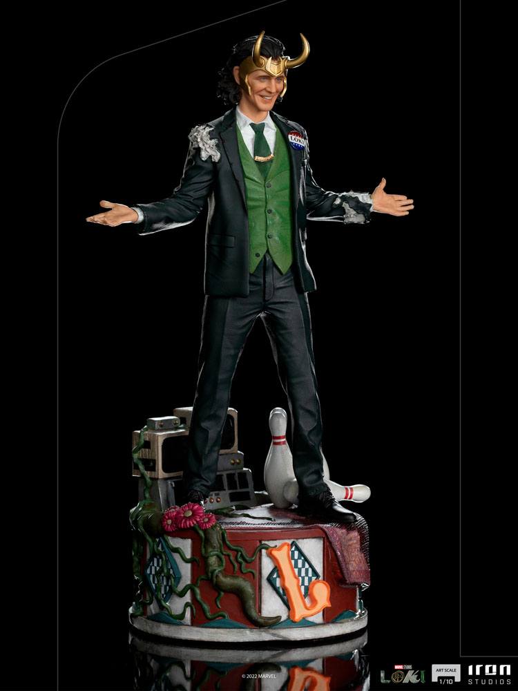 Loki Art Scale Statue 1/10 Loki Präsident Variante 25 cm