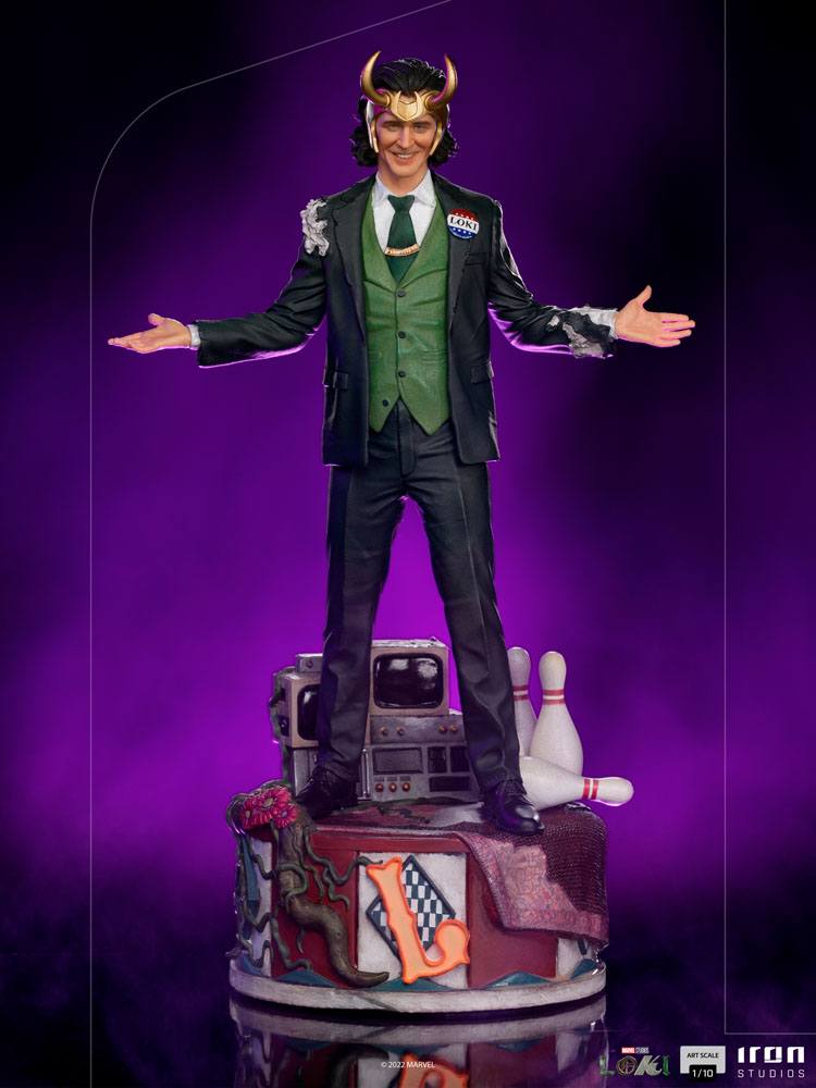 Loki Art Scale Statue 1/10 Loki Präsident Variante 25 cm