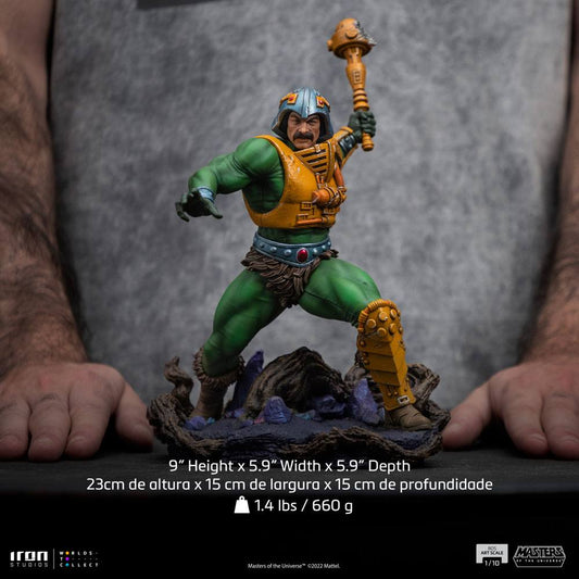 Masters of the Universe BDS Art Scale Statue 1/10 Man-at-Arms 23 cm