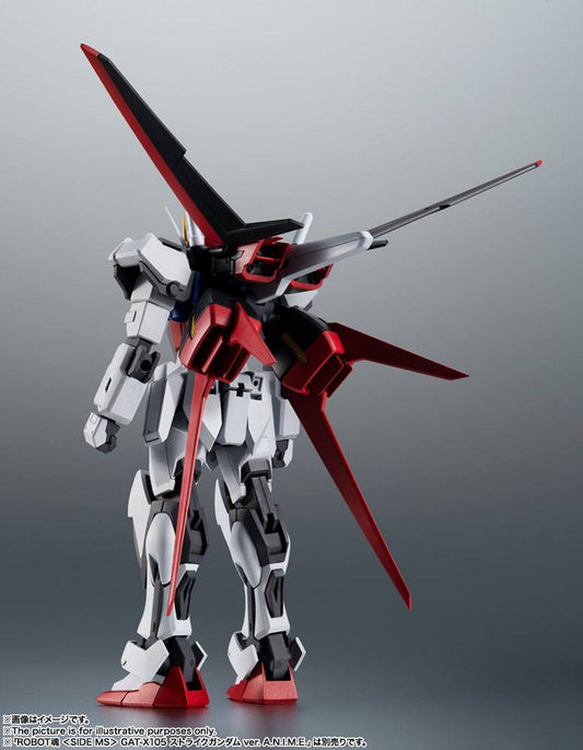 Mobile Suit Gundam Seed Robot Spirits SIDE MS AQM/E-X01 Aile Striker & Option Parts Set Accessory: 15 cm