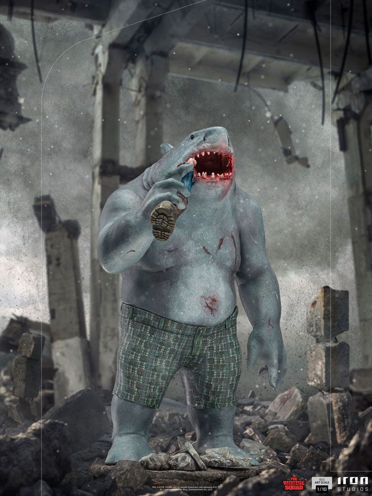 The Suicide Squad BDS Art Scale Statue 1/10 King Shark 23 cm (AUF ANFRAGE)
