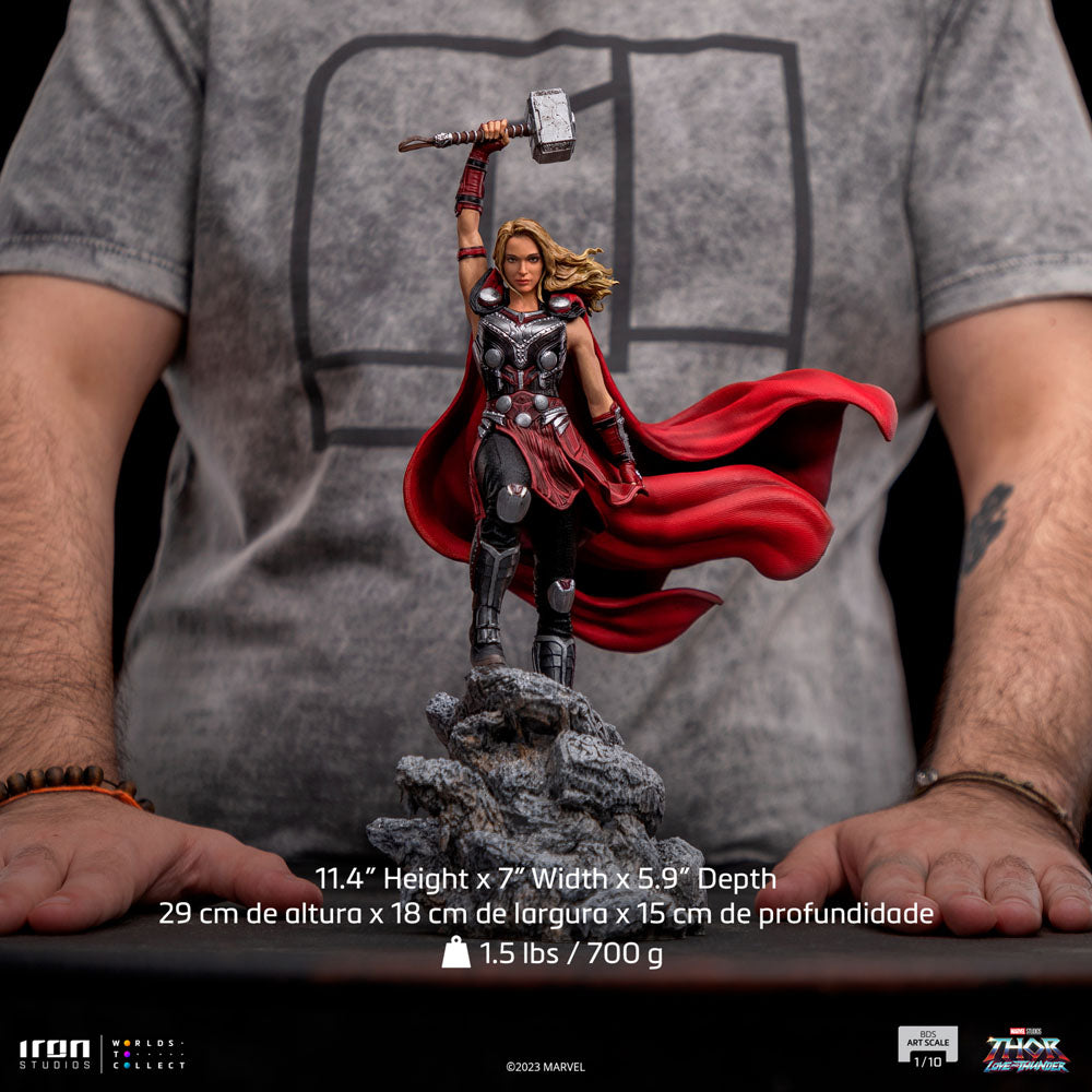 Thor: Love and Thunder BDS Art Scale Statue 1/10 Mighty Thor Jane Foster 29 cm