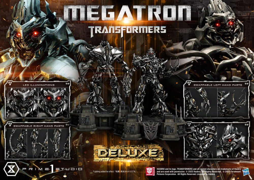 Transformers Museum Masterline Megatron Deluxe Bonusversion Statue: 84 cm Sammlerstück