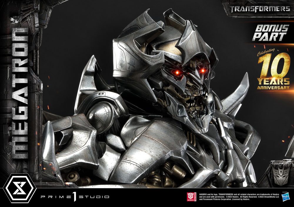 Transformers Museum Masterline Megatron Deluxe Bonusversion Statue: 84 cm Sammlerstück