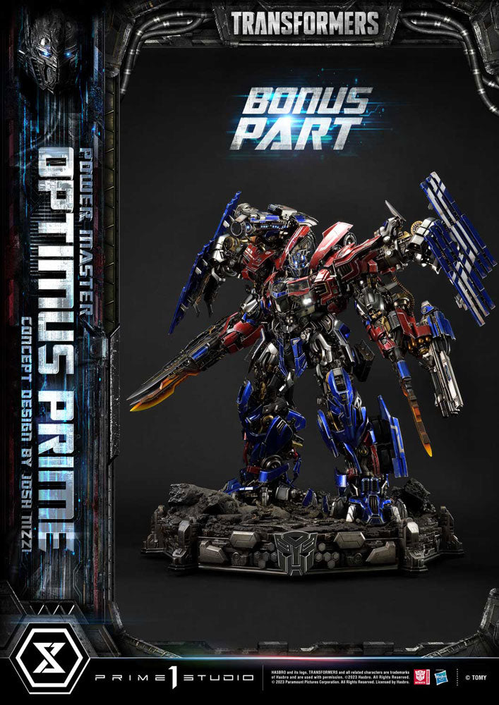 Transformers Museum Masterline Powermaster Optimus Prime Concept Statue by Josh Nizzi: 99 cm Ultimate Bonus Version