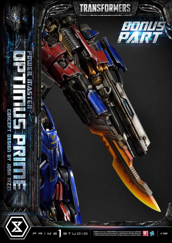 Transformers Museum Masterline Powermaster Optimus Prime Concept Statue by Josh Nizzi: 99 cm Ultimate Bonus Version