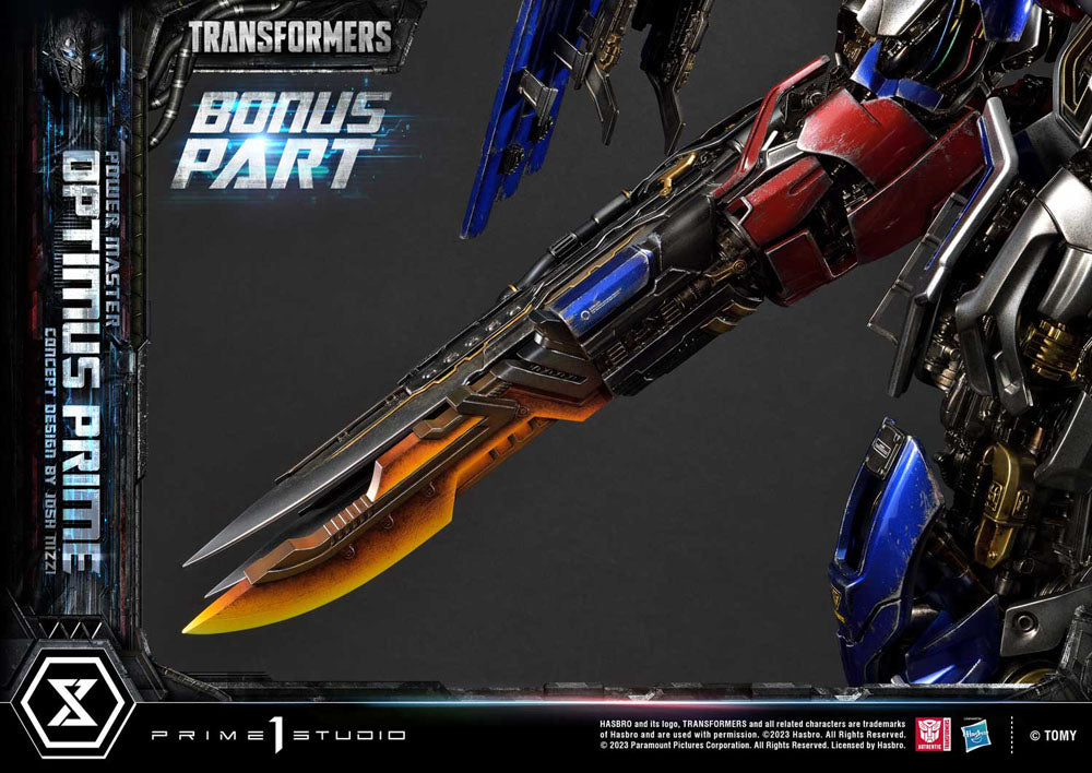 Transformers Museum Masterline Powermaster Optimus Prime Concept Statue by Josh Nizzi: 99 cm Ultimate Bonus Version