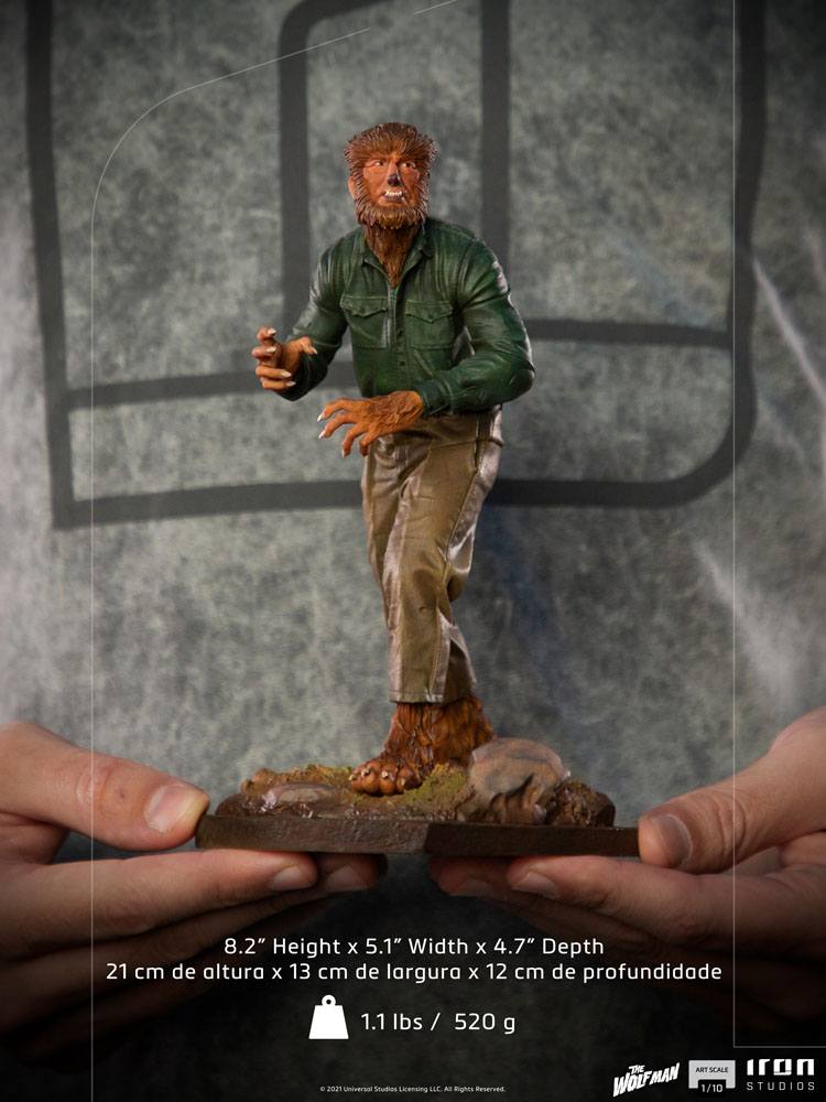 Universal Monsters Art Scale Statue 1/10 The Wolf Man 21 cm