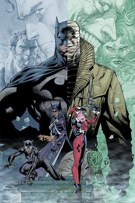 DC COMICS BATMAN PLAKAT HUSH - SuperMerch.dk