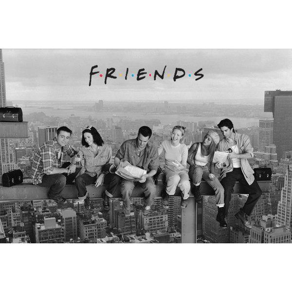 FRIENDS SKYSCRAPER PLAKAT - SuperMerch.dk