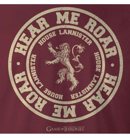 GAME OF THRONES T-SHIRT HEAR ME ROAR - SuperMerch.dk