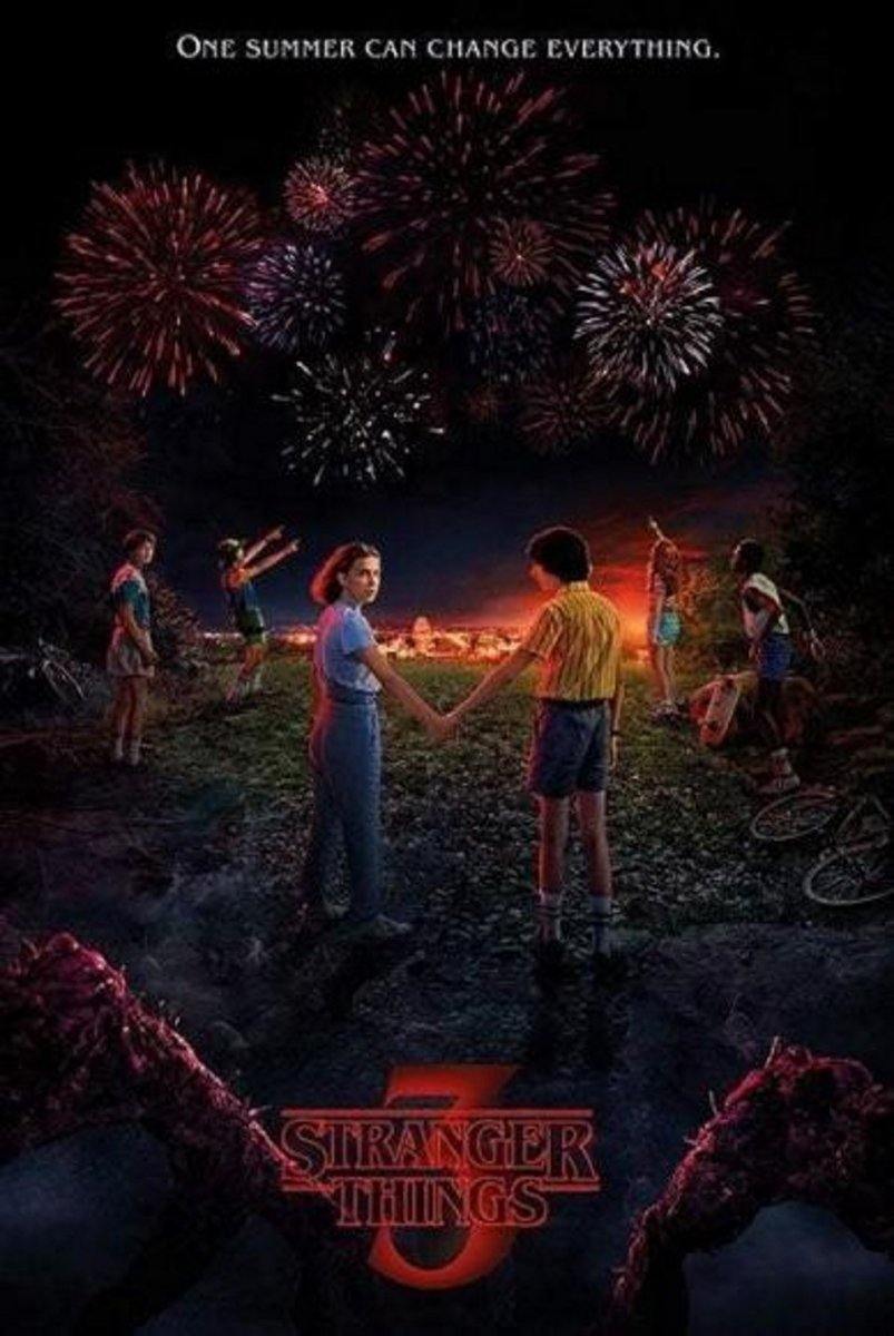 LICENSERET STRANGER THINGS PLAKAT - SuperMerch.dk