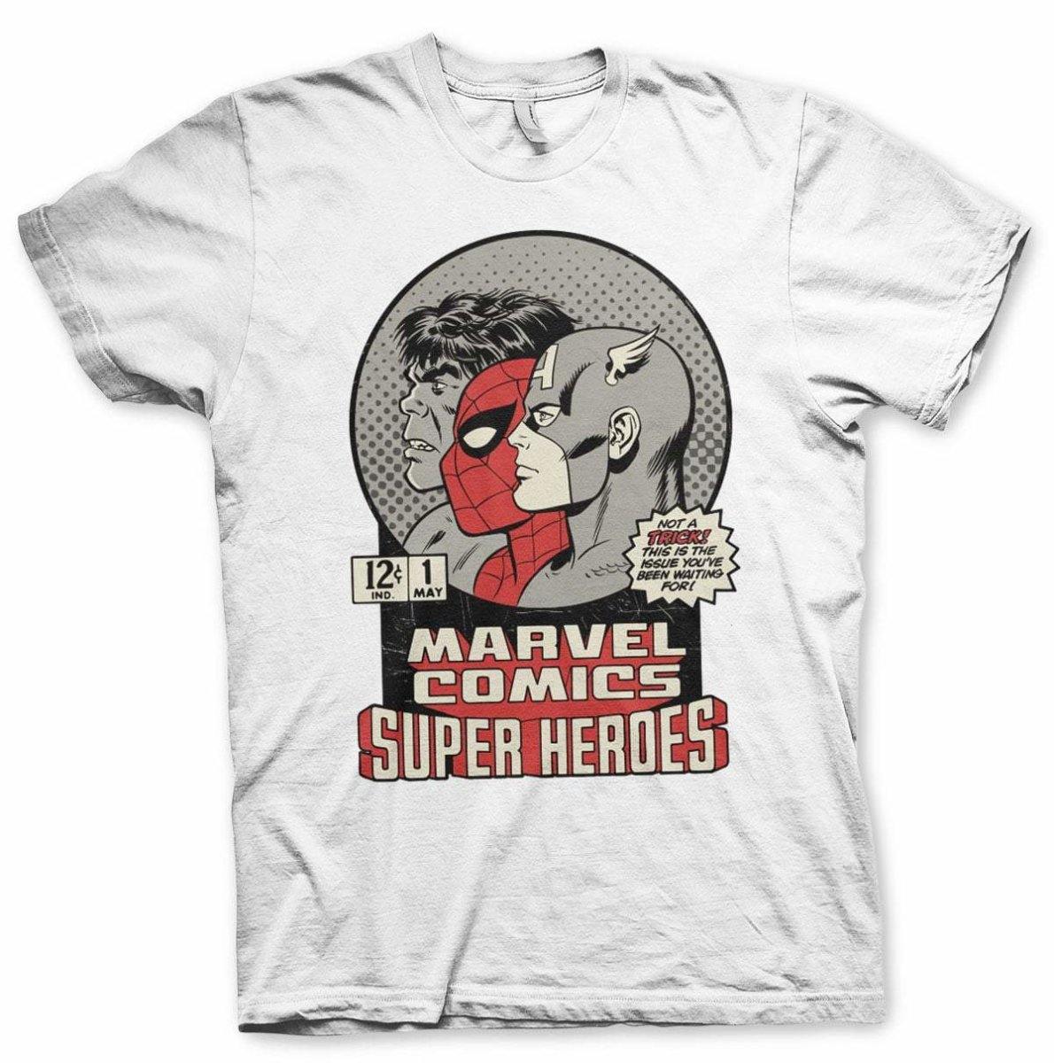 MARVEL COMICS VINTAGE HERO UNISEX T-SHIRT - SuperMerch.dk