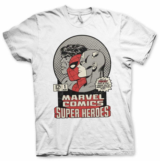 MARVEL COMICS VINTAGE HERO UNISEX T-SHIRT - SuperMerch.dk