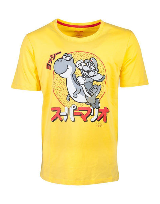 NINTENDO SUPER MARIO YOSHI UNISEX T-SHIRT - SuperMerch.dk