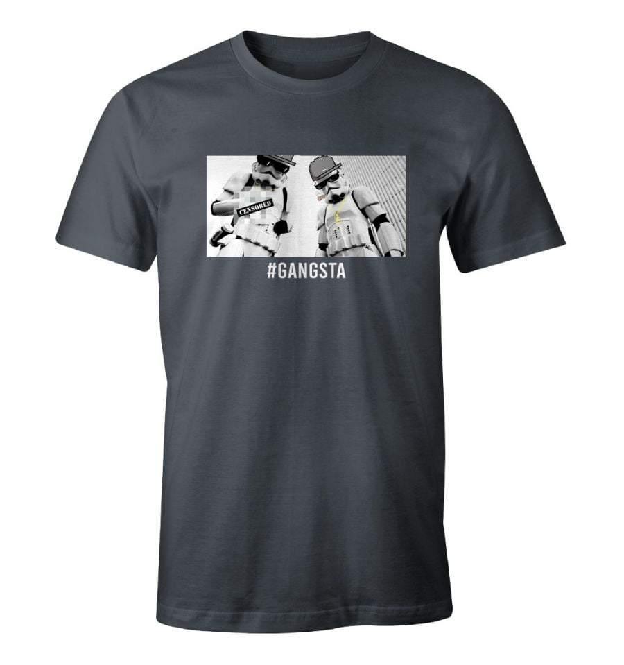 ORIGINAL STORMTROOPER T-SHIRT - TROOPER GANGSTA - SuperMerch.dk