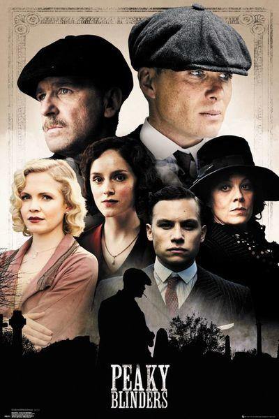 PEAKY BLINDERS CAST PLAKAT - SuperMerch.dk