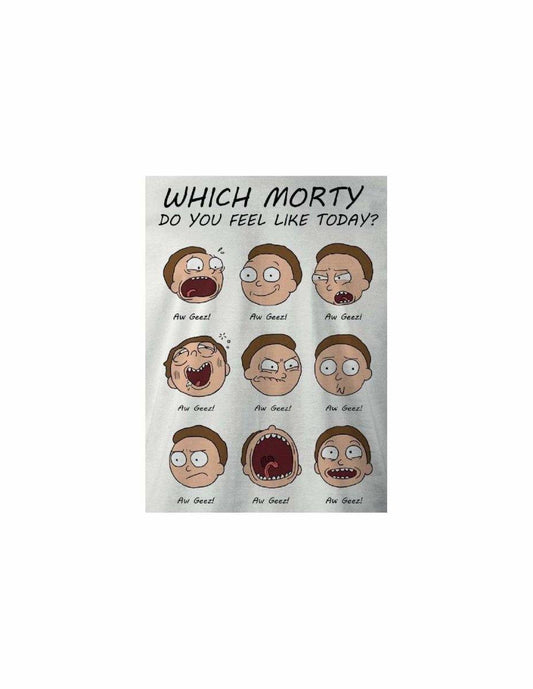 RICK AND MORTY T-SHIRT - WHICH MORTY - SuperMerch.dk