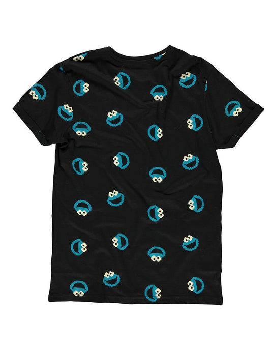 SESAME STREET- COOKIE MONSTER UNISEX T-SHIRT - SuperMerch.dk