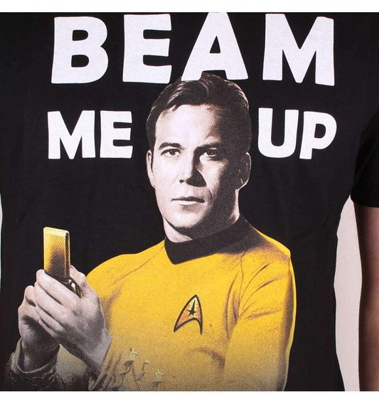 STAR TREK BEAM ME UP T-SHIRT - SuperMerch.dk