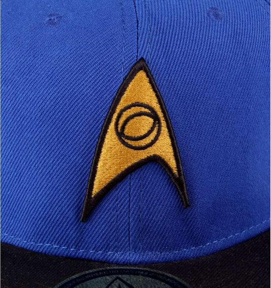 STAR TREK CAP - BLUE LOGO - SuperMerch.dk