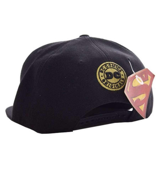SUPERMAN DC COMICS CAP - GOLD LOGO - SuperMerch.dk