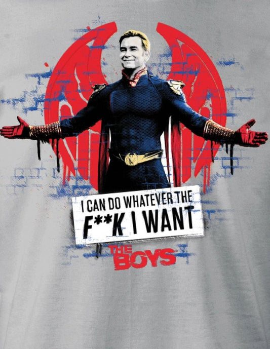 THE BOYS HOMELANDER F**K I WANT T-SHIRT - SuperMerch.dk