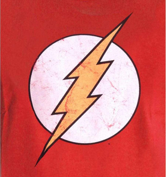 THE FLASH DC COMICS T-SHIRT - CLASSIC LOGO - SuperMerch.dk
