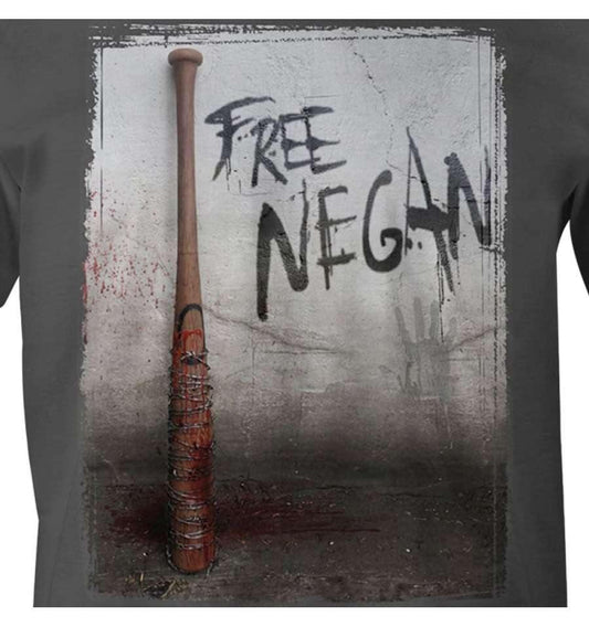 THE WALKING DEAD T-SHIRT FREE NEGAN - SuperMerch.dk