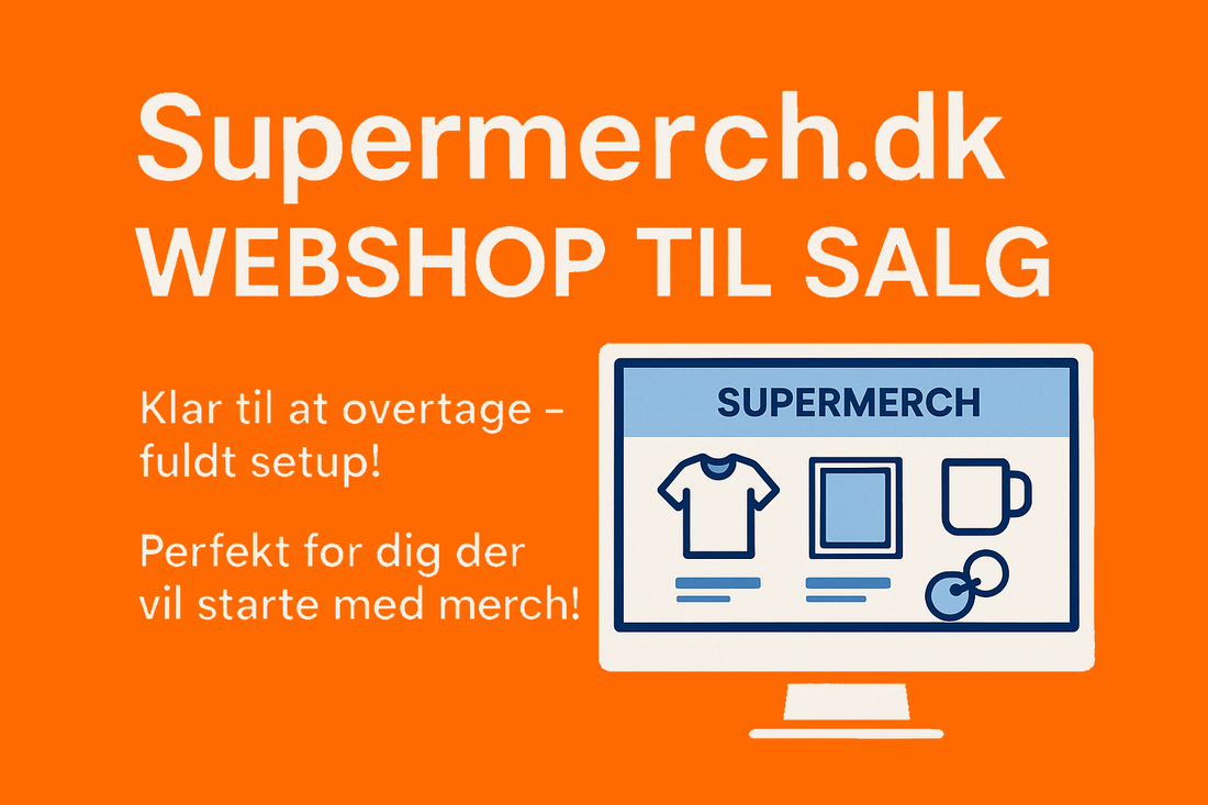 Supermerch.dk er til salg!