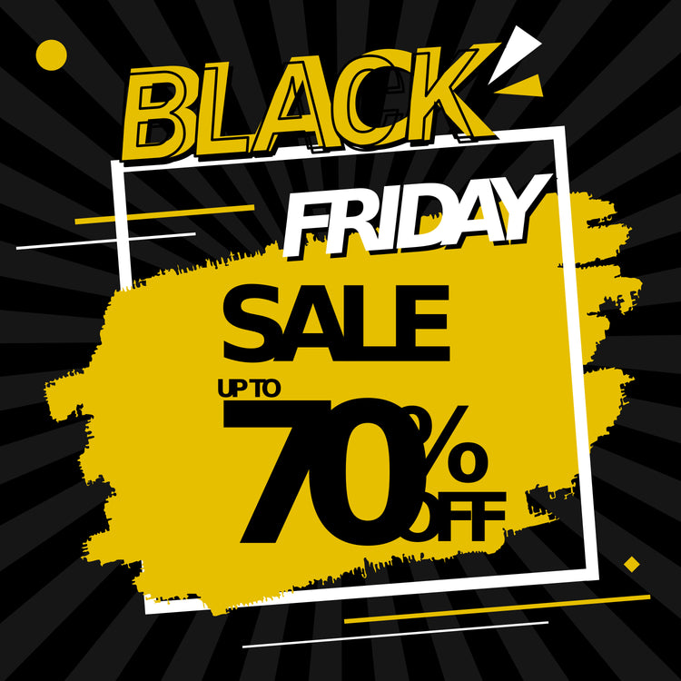 Black Friday 70% tilbud