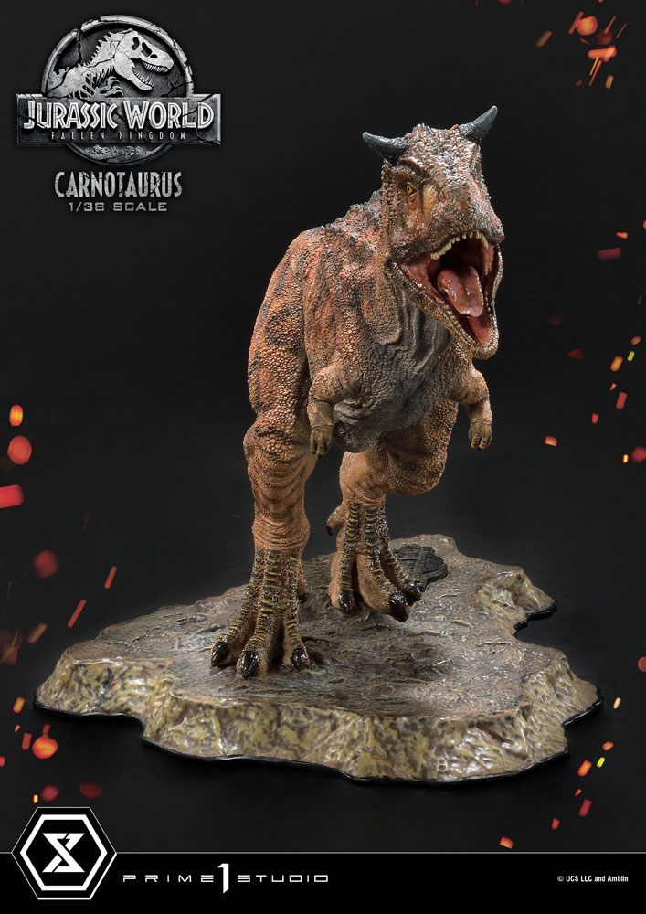 Jurassic Park - World figurer - Statue 1/38 Carnotaurus 16 cm
