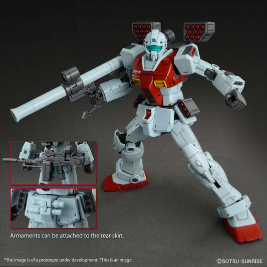 HG GM (SHOULDER CANNON / MISSILE POD) 1/144