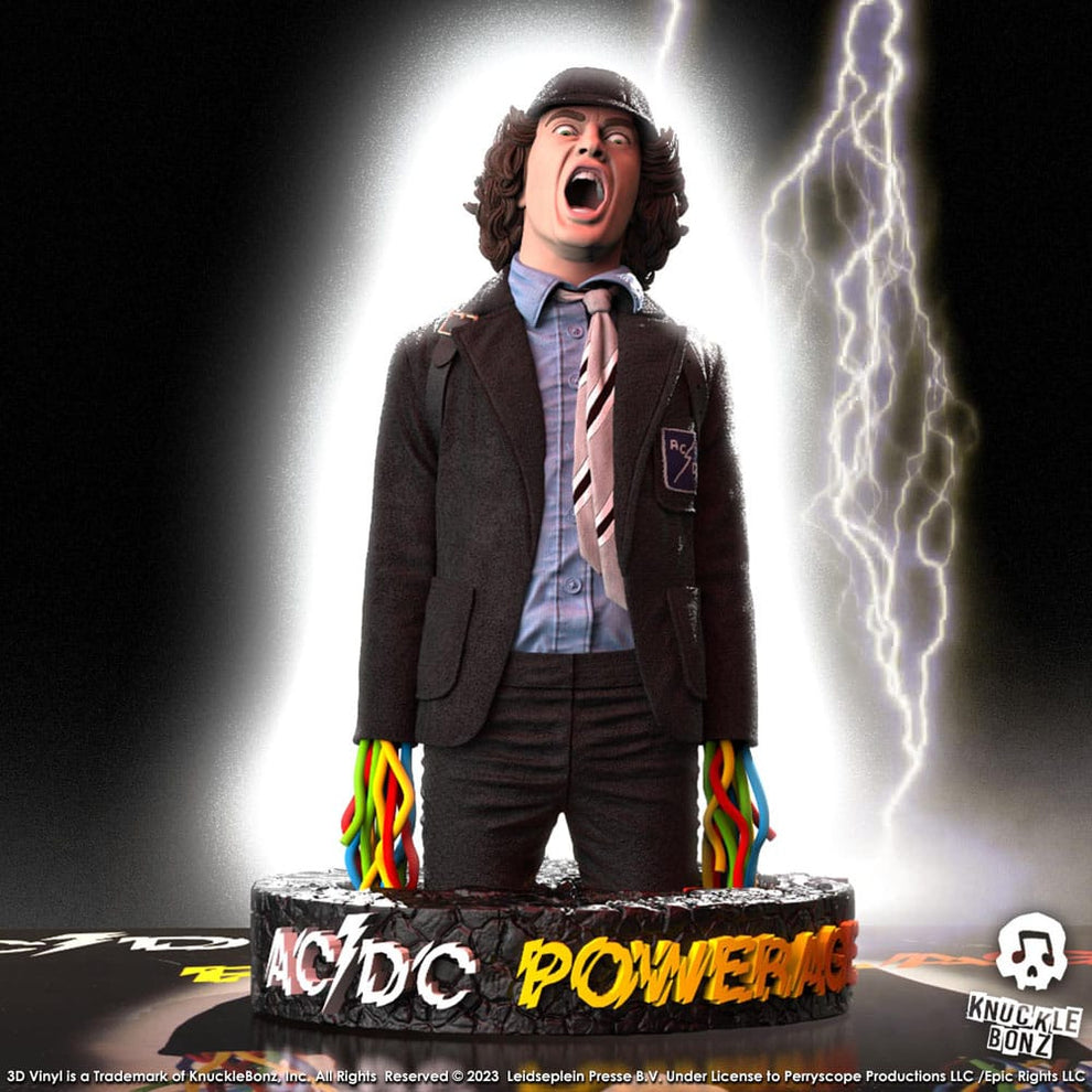 AC/DC 3D Vinyl Statue Powerage – Supermerch.dk