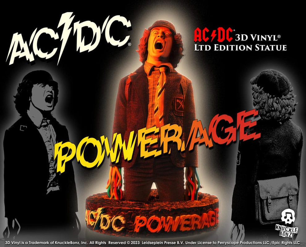 AC/DC 3D Vinyl Statue Powerage – Supermerch.dk