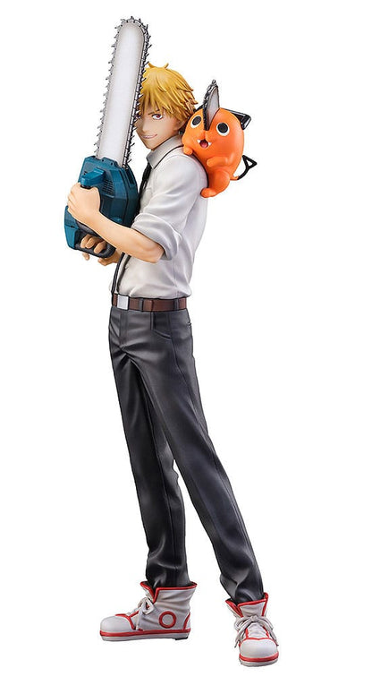 Chainsaw Man S-Fire PVC Statue 1/7 Denji &amp; Pochita 24 cm