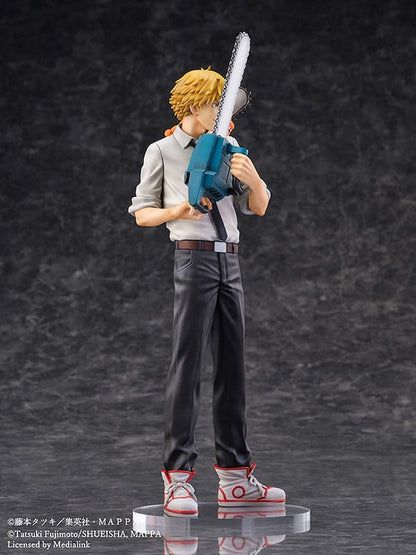 Chainsaw Man S-Fire PVC Statue 1/7 Denji &amp; Pochita 24 cm