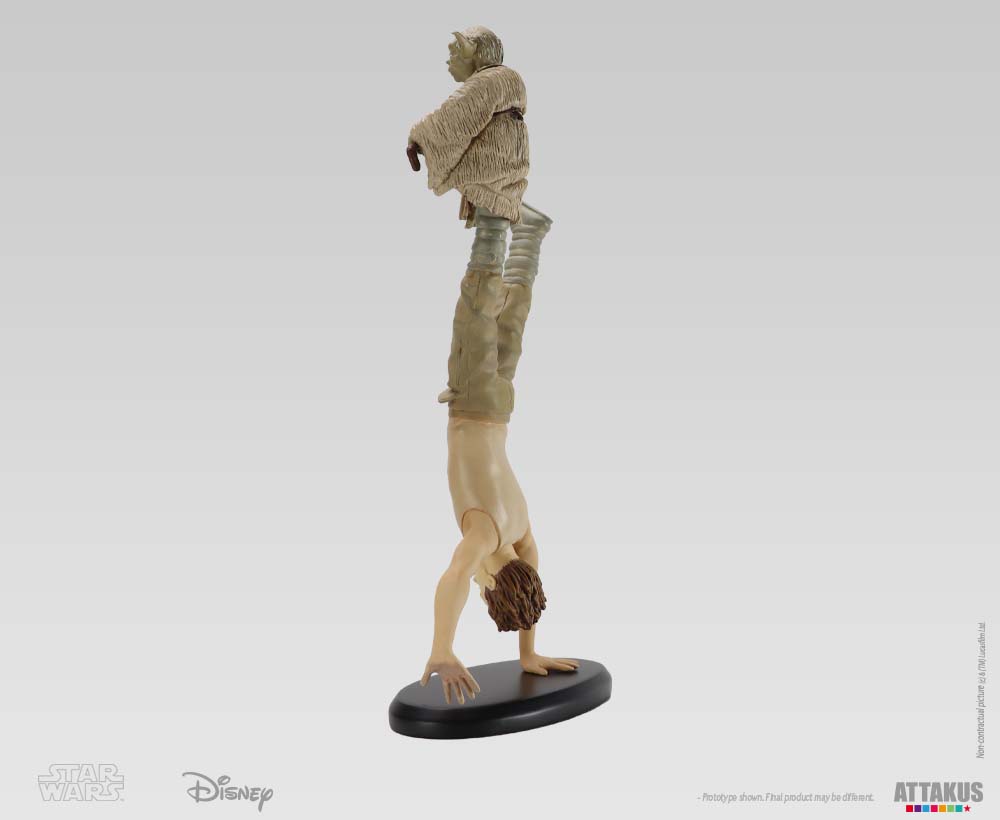 Yoda and Luke - Training on Dagobah 1/10th - Star wars