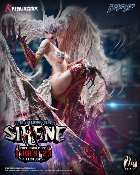 Devilman Elite Exclusive Statue 1/4 Siren 67 cm