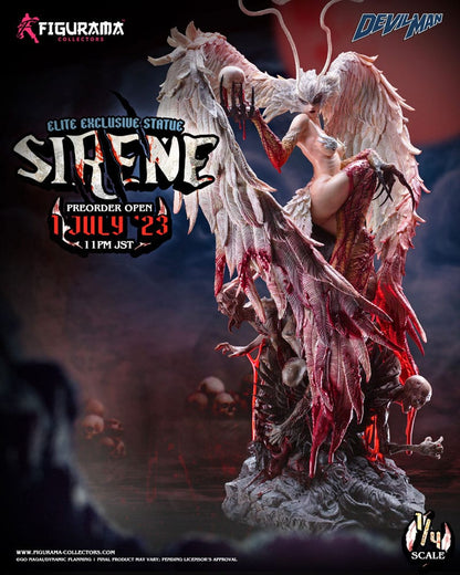 Devilman Elite Exclusive Statue 1/4 Siren 67 cm
