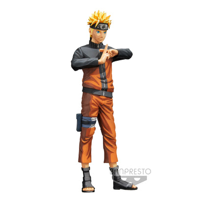 NARUTO SHIPPUDEN - Uzumaki Naruto - Figurine Grandista Nero