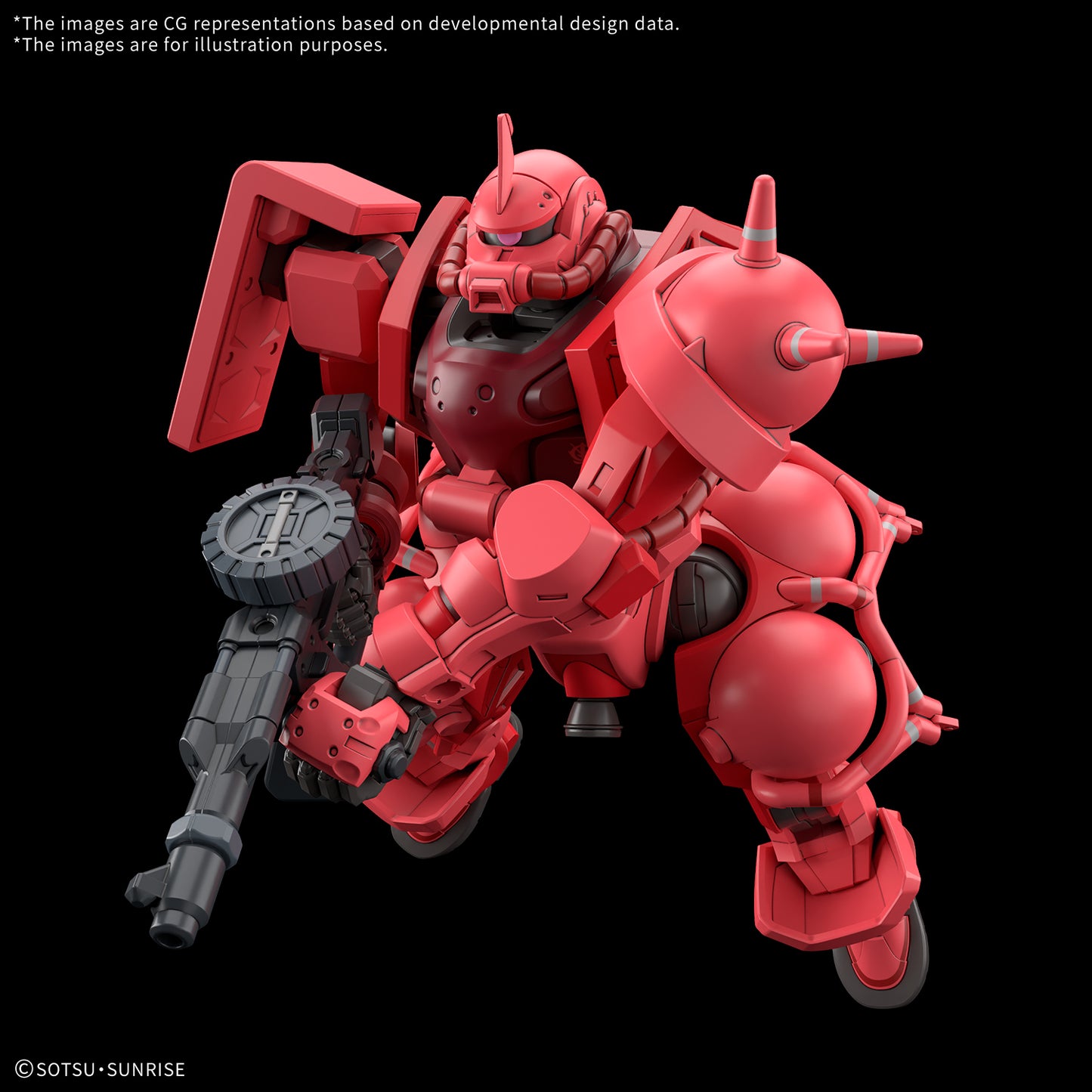HG Char's Zaku (GQ) (1/144)