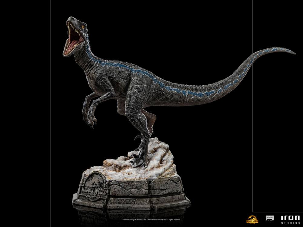 Jurassic World Dominion Art Scale Statue 1/10 Blue 19 cm
